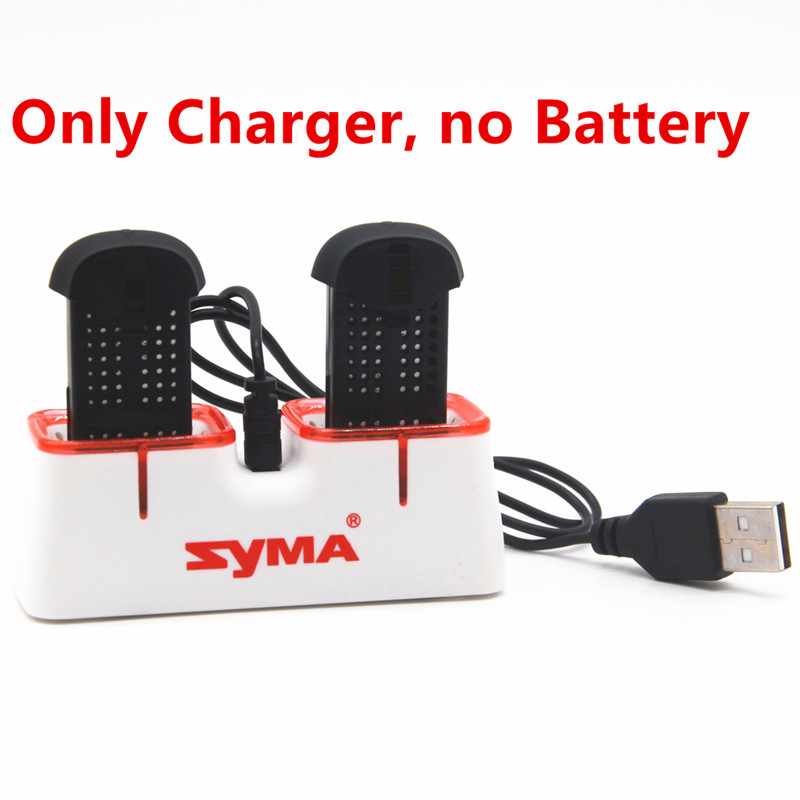 Rc Helicopter Case - ที่ชาร์จ USB คู่แบบเร็วสำหรับแบตเตอรี่โดรน Syma X22 X22W