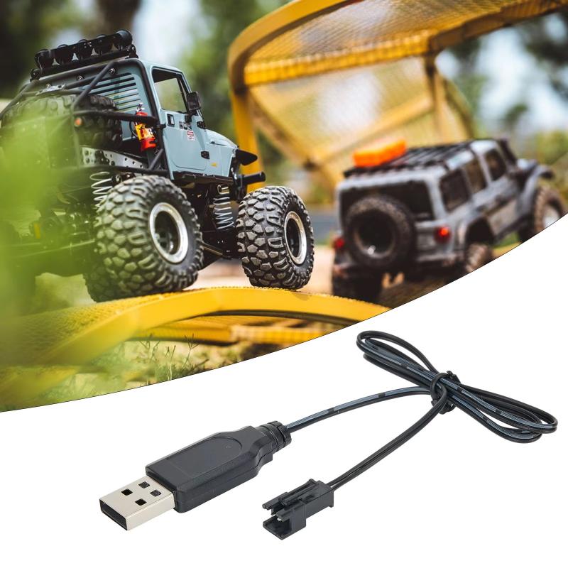Rc Helicopter Charger - สายชาร์จแบตเตอรี่ลิเธียม 3.7V SM 2P สายชาร์จ USB
