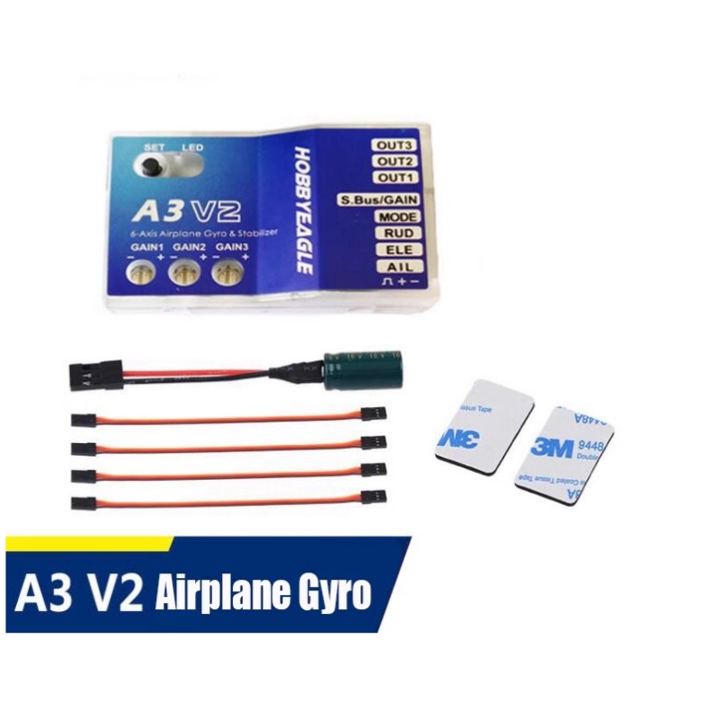 ตัวควบคุมการบิน A3 V2 พร้อมระบ - Rc Helicopter Gyro บทวิจารณ์และราคา
