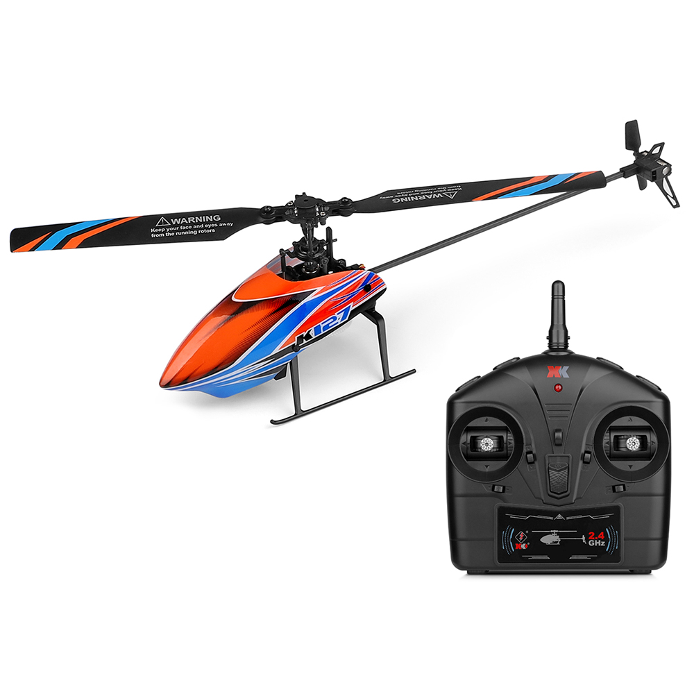 WLtoys XK K127 2.4G 4CH 6-Aixs - Rc Helicopter Gyro บทวิจารณ์และราคา