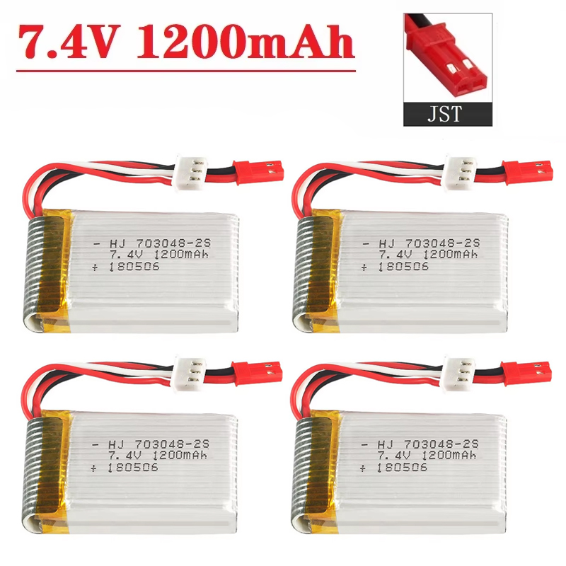 แบตเตอรี่ลิโป 2S 7.4V 1200mAh  - Rc Helicopter Parts บทวิจารณ์และราคา