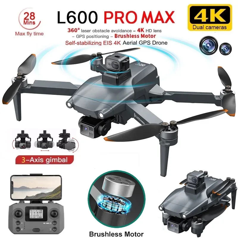 L600 PRO MAX GPS Drone Profess - Rc Helicopter Case บทวิจารณ์และราคา