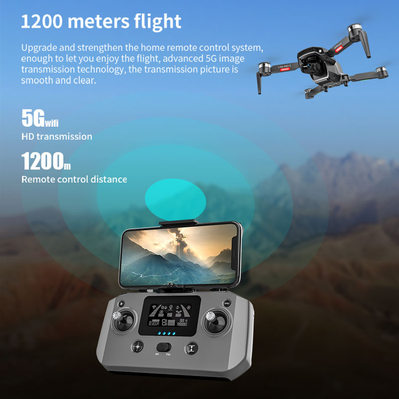 L106 Pro 3 Drone 5G WIFI FPV G - Rc Helicopter Electric บทวิจารณ์และราคา