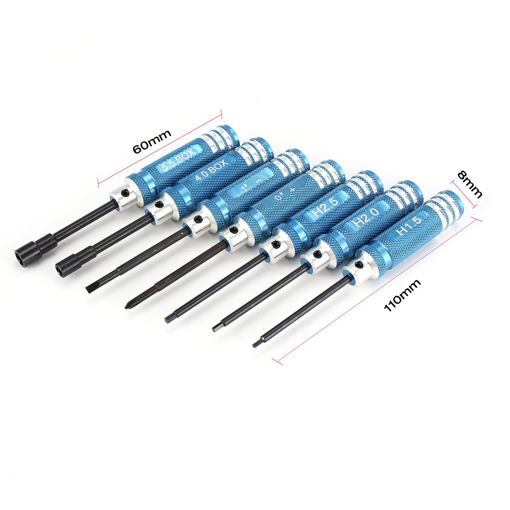 YSIDO 7 ชิ้น 1.5 2.0 2.5 มิลลิ - Rc Helicopter Tool Kit บทวิจารณ์และราคา