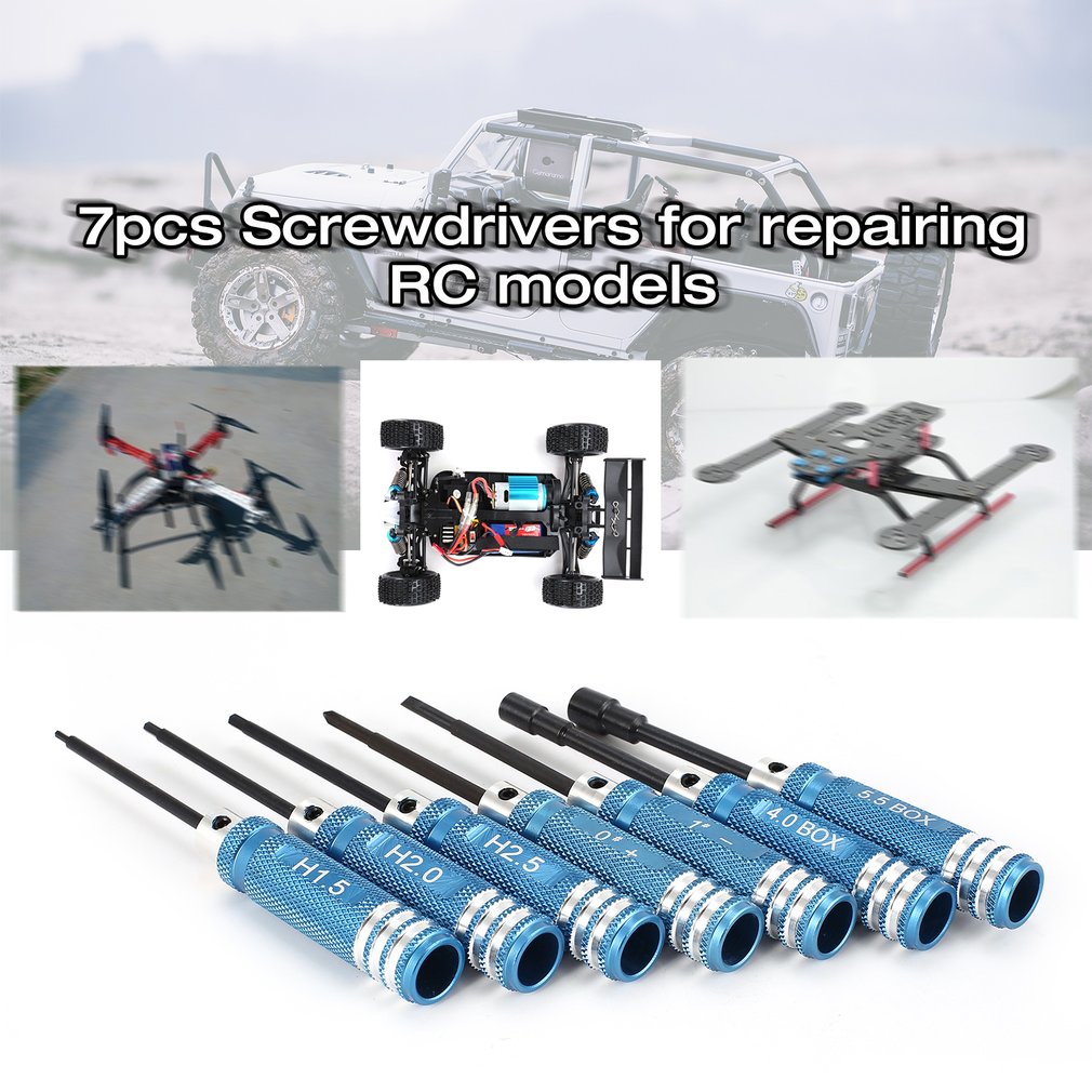 YSIDO 7 ชิ้น 1.5 2.0 2.5 มิลลิ - Rc Helicopter Tool Kit บทวิจารณ์และราคา